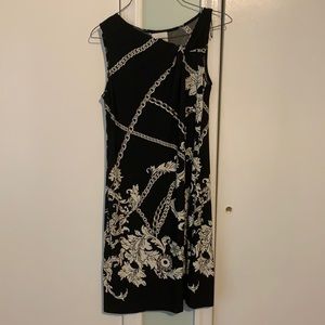 Donna Morgan size 4 black and white